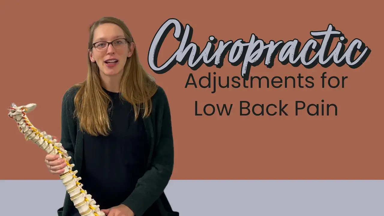 Chiropractic Adjustments for Low Back Pain Chiropractor Arlington Heights, IL